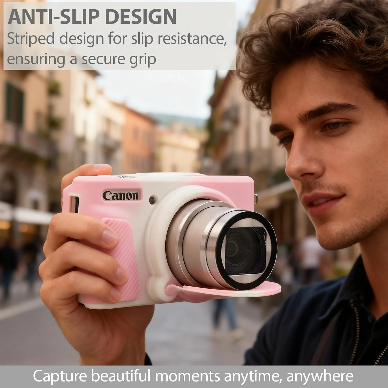 Case for Canon PowerShot SX740 HS, SX730 HS Camera - Misty Pink