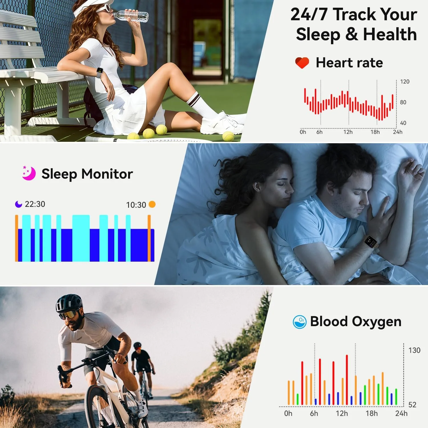 Smart Watch for Men Women Fitness Tracker: Make Answer Call Digital Mens Watches Waterproof Running Pedometer Smartwatch for Android Phone iPhone Samsung Compatible Sleep SpO2 Heart Rate Monitor Step