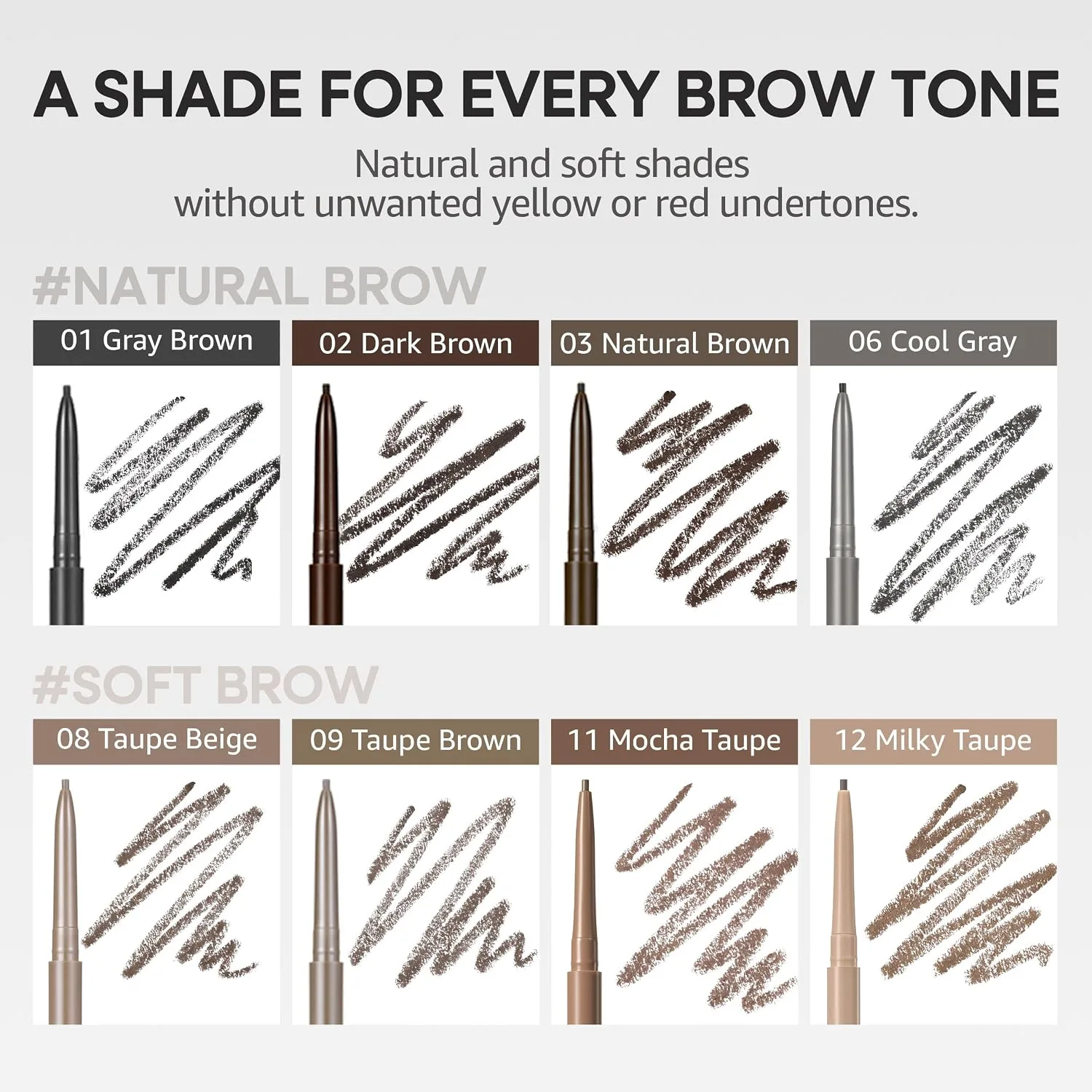 PERIPERA Speedy Skinny Brow (02 Dark Brown),1.5mm Precise Eyebrow Pencil, Dual-Sided Fine Tip Shades, Define Fills Brow Make up, K Beauty, Korean Make-up, Safe for Sensitive Skin