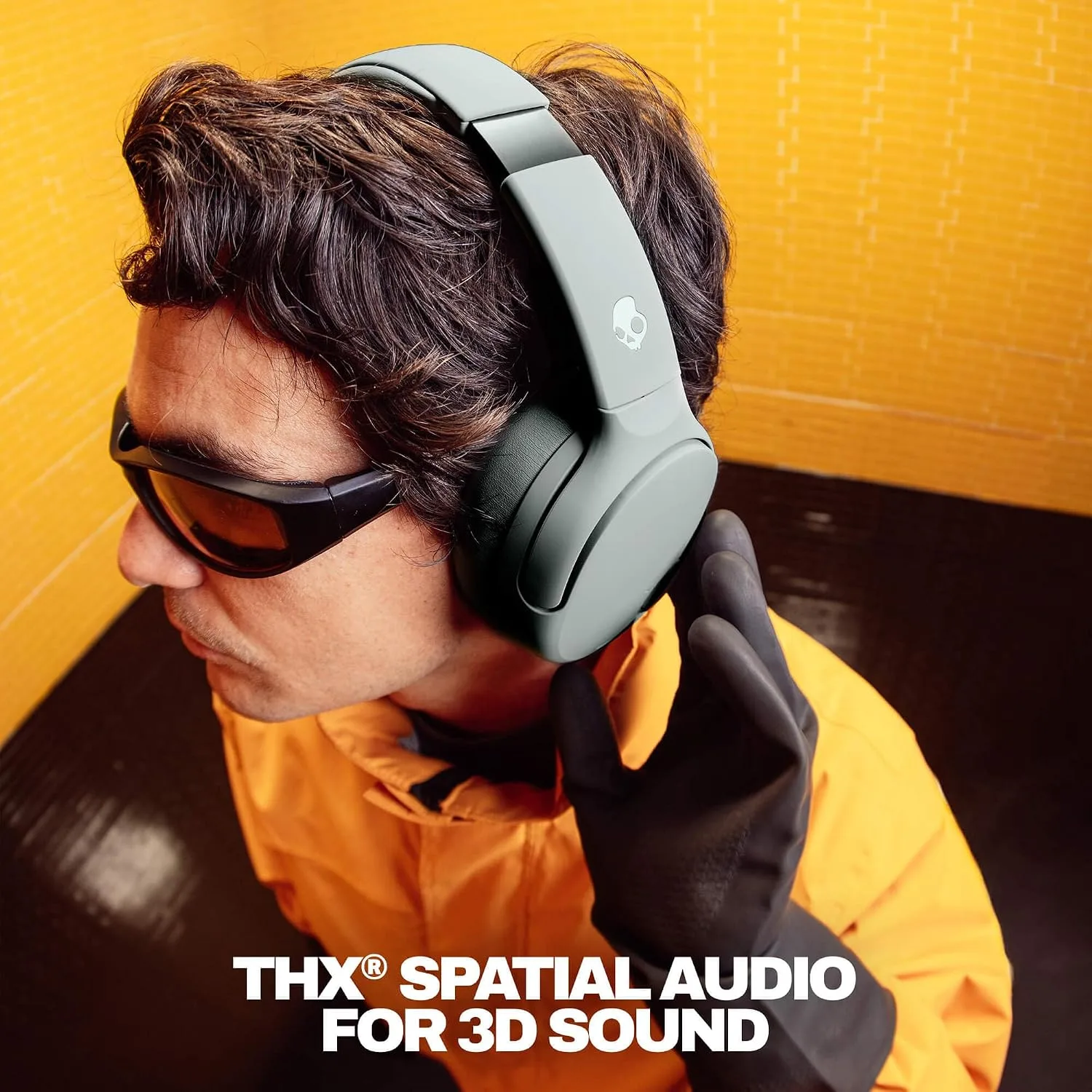 Skullcandy Crusher 720 Wireless Sensory Bass Headphones - Cement