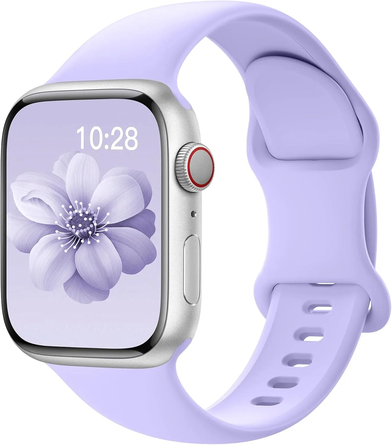 Correa de silicona Sport compatible con Apple Watch Supernana