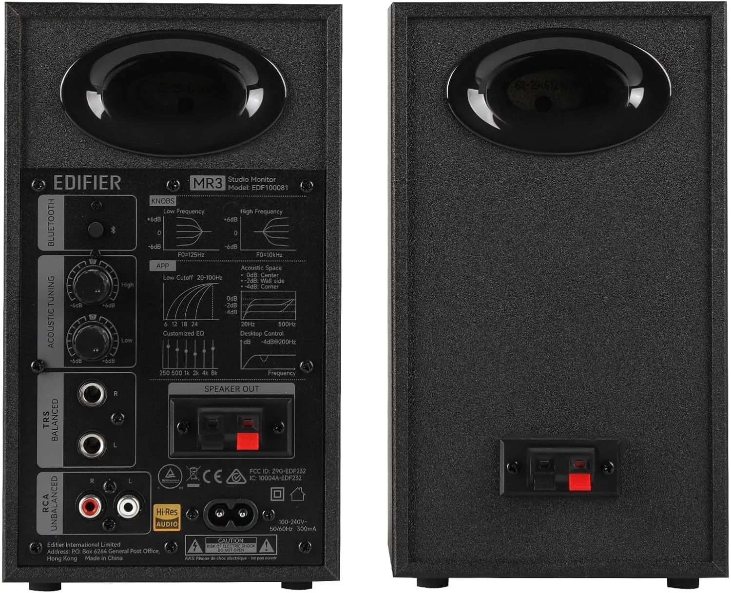 Edifier MR3 Powered Studio Monitor, Speaker Hi-Res Active Bluetooth Speaker