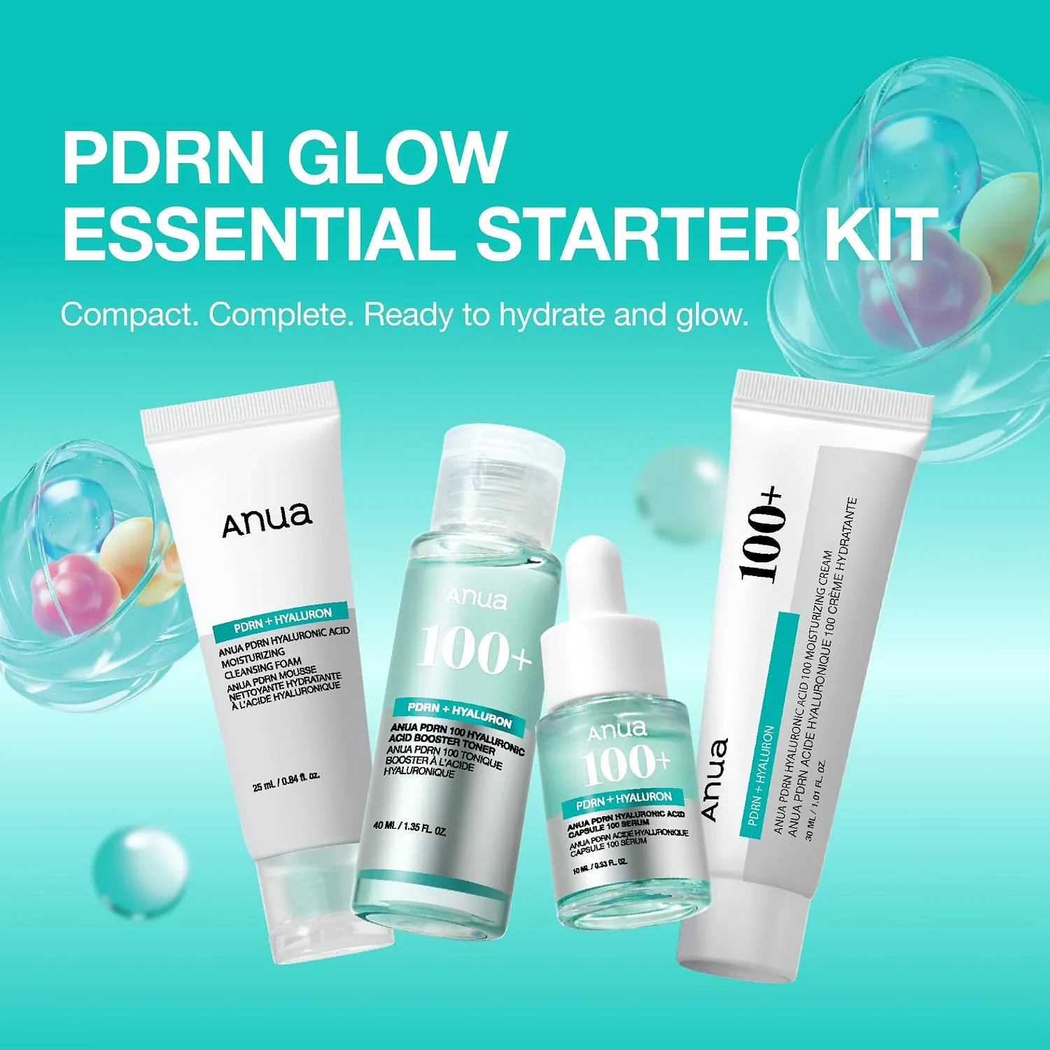 ANUA Salmon DNA PDRN Glow Essential Starter Kit