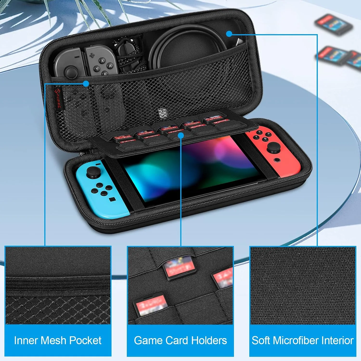 Fintie Carrying Case for Nintendo Switch / Switch OLED Model (2021)