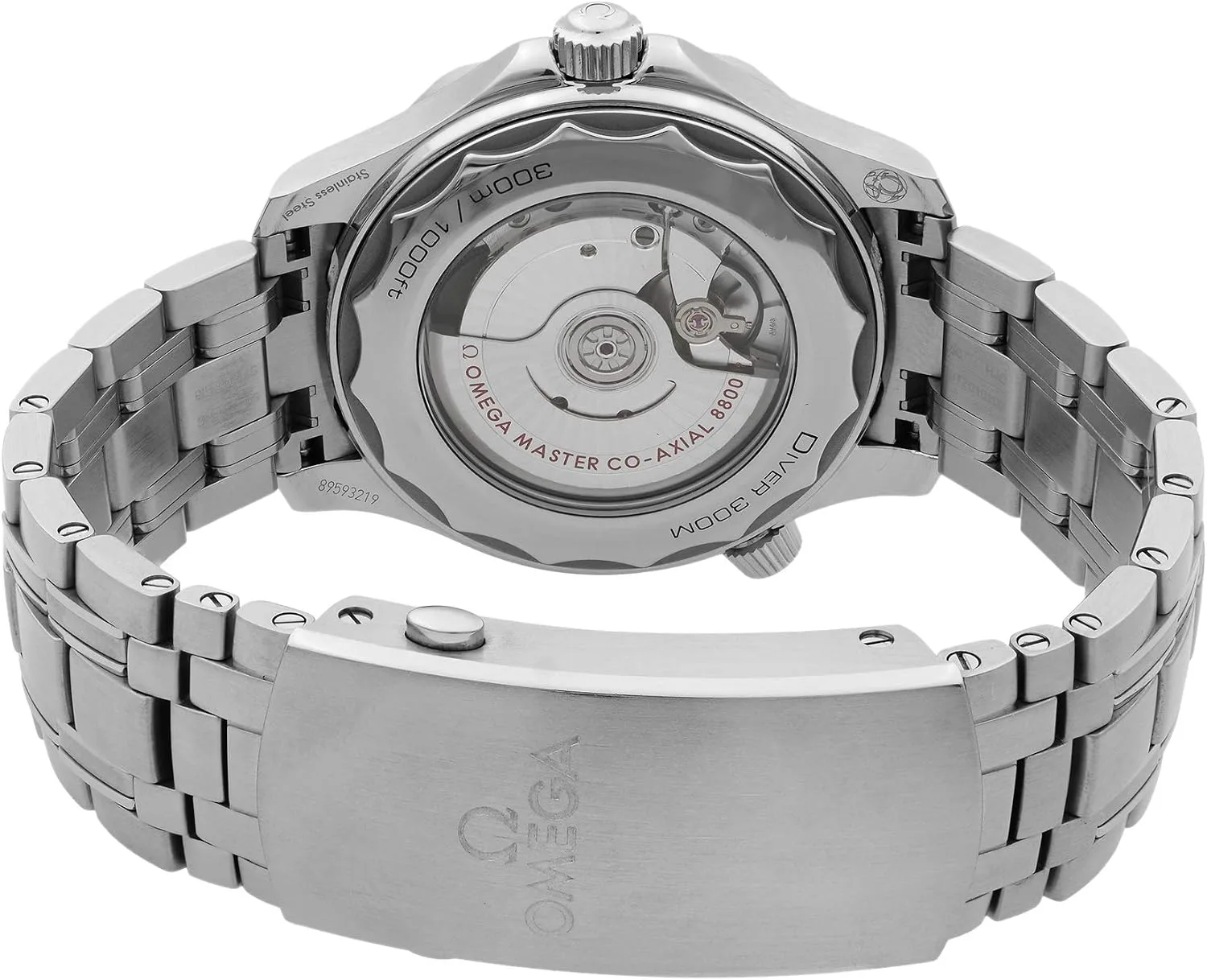 Omega Seamaster Automatic Chronometer Black Dial Men's Watch 210.30.42.20.01.001