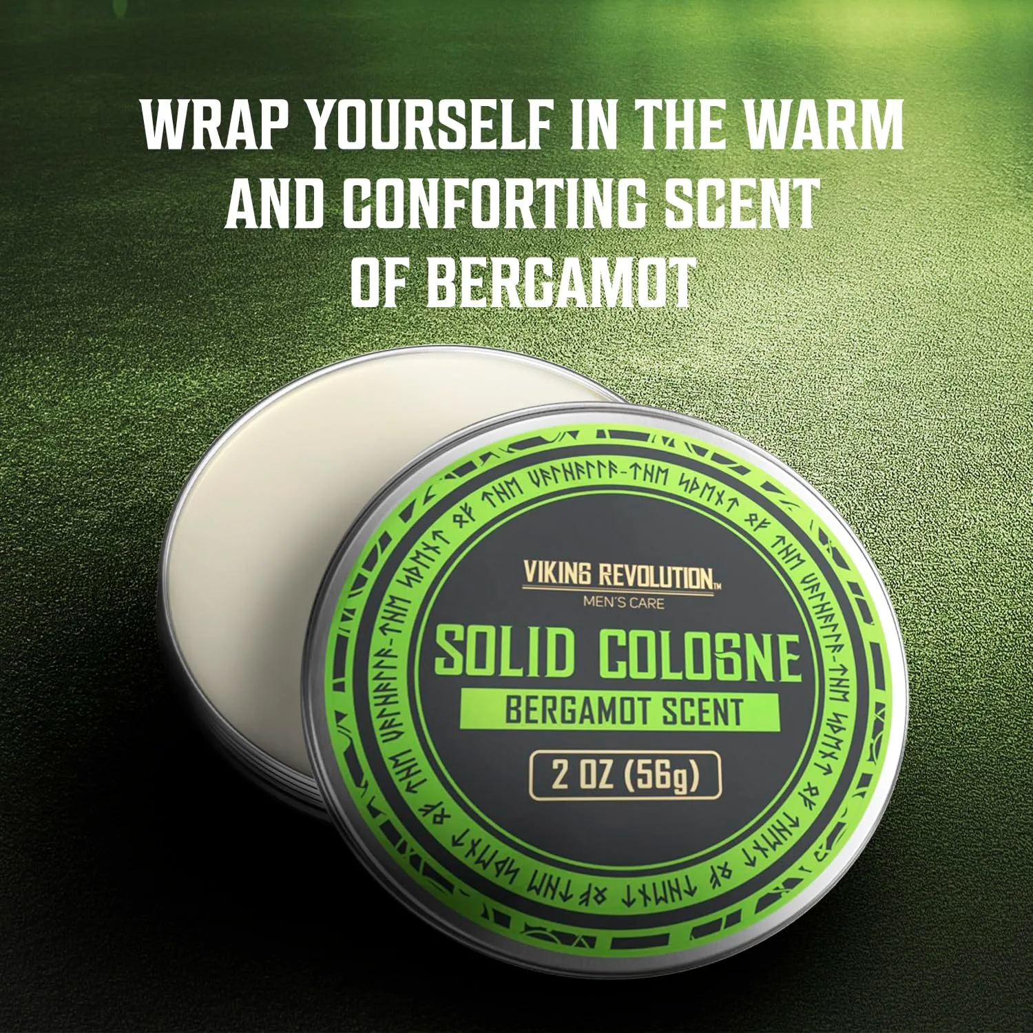 Viking Revolution Solid Cologne - Bergamot - 2 oz