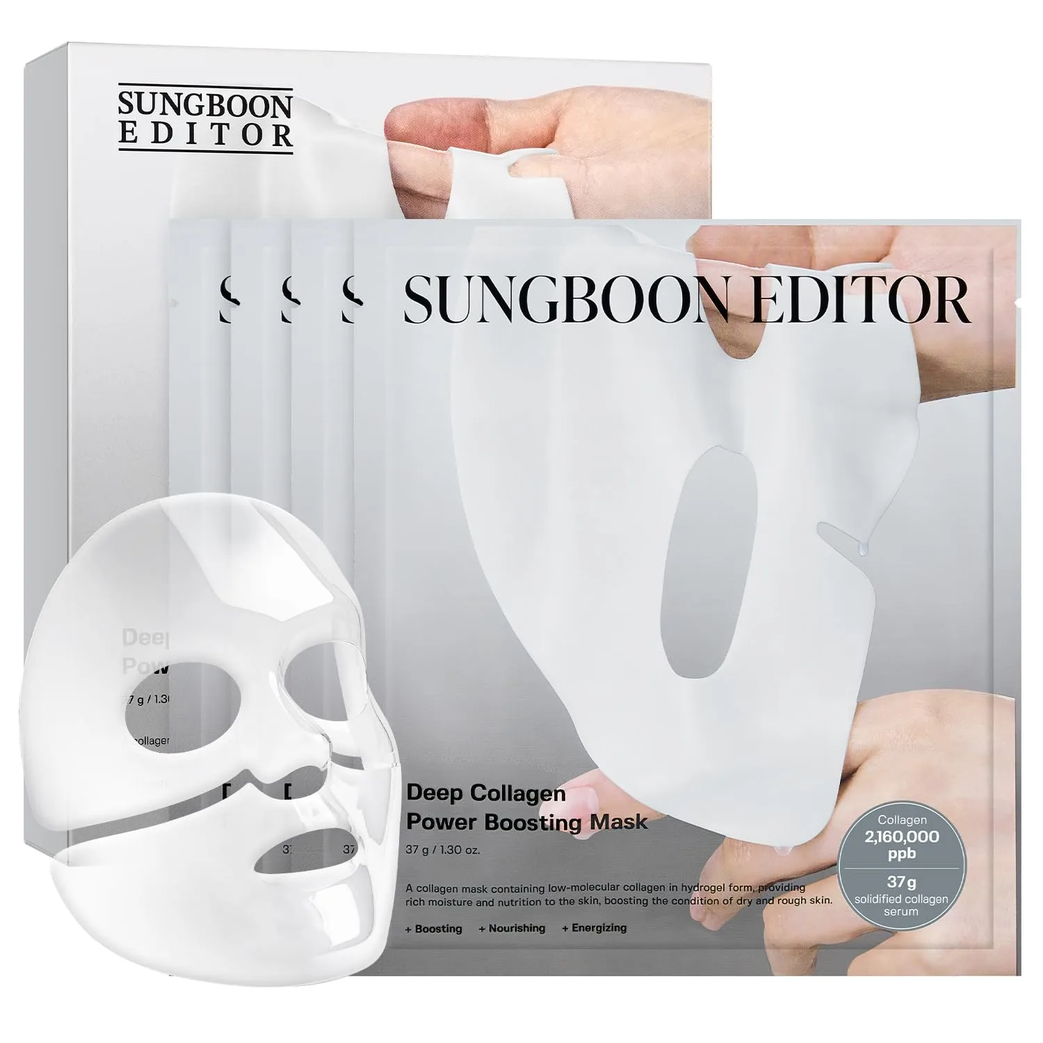 SUNGBOON EDITOR Deep Collagen Overnight Mask, Hydrating, Wrinkle care, 4ea