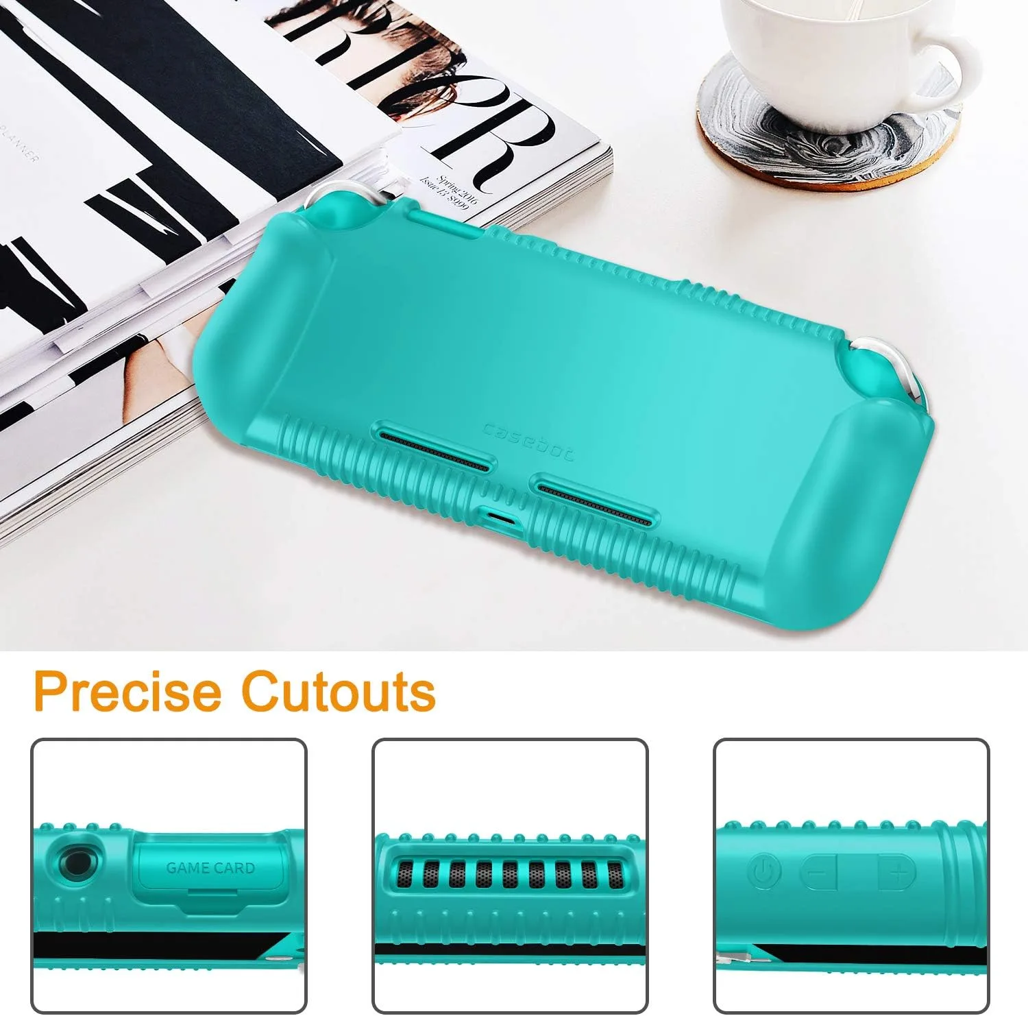 FINTIE Soft Silicone Protective Case for Nintendo Switch Lite 2019