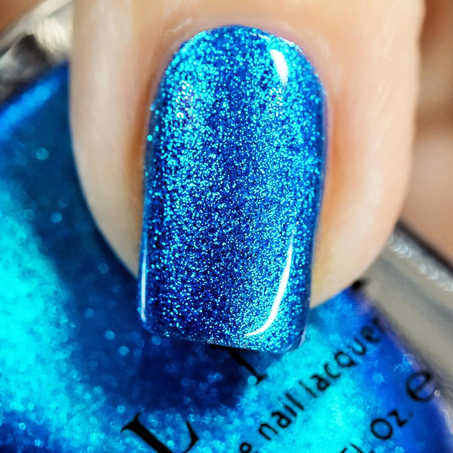 ILNP Blueprint - Electric Blue Ultra Metallic Bright Nail Polish