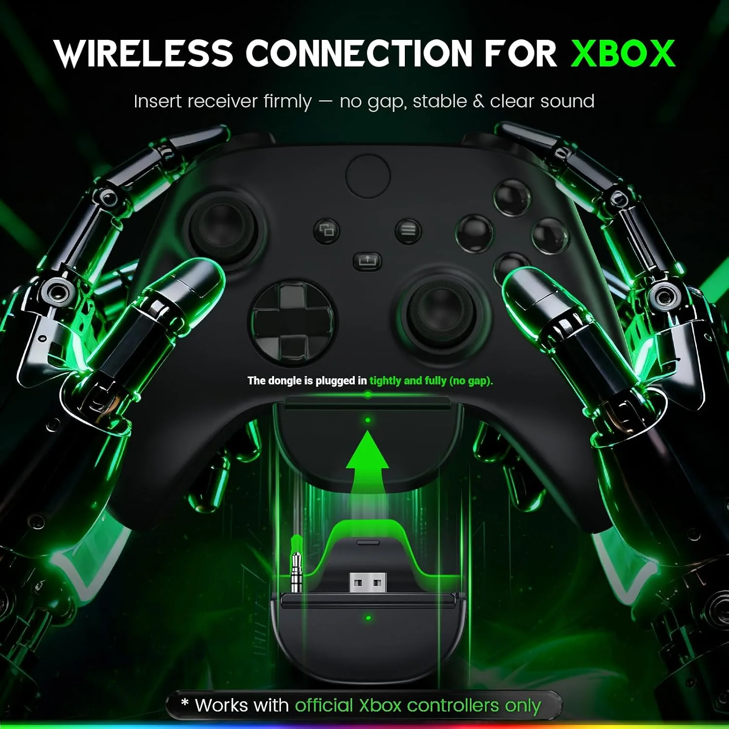 WESEARY Wireless Gaming Headset for Xbox Series X|S, Low Latency-80Hr