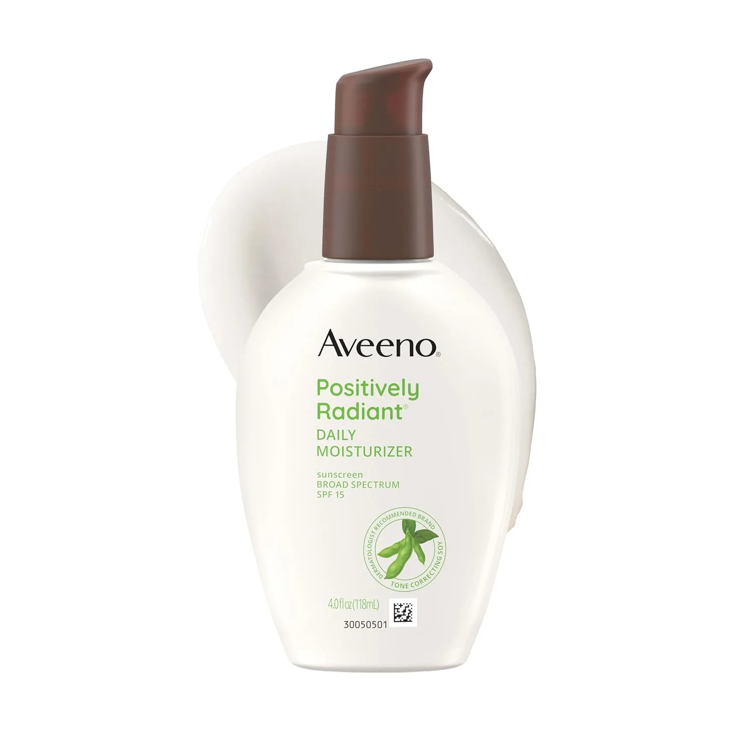 Aveeno Positively Radiant Face Moisturizer, SPF 15, 4 fl. oz