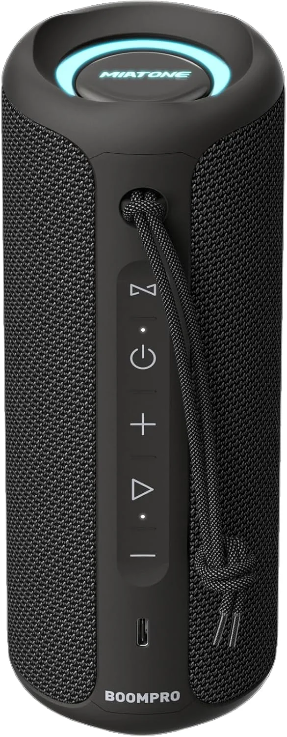 MIATONE Bluetooth Speaker 36W TWS Stereo Sound Bass for Present Boy Gifts