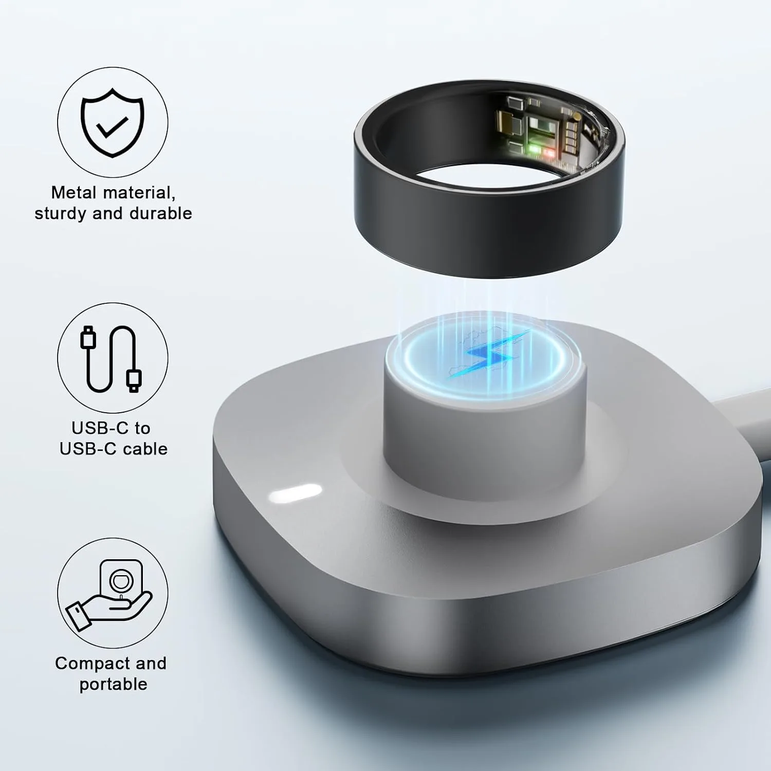 Charger Compatible with Ultrahuman Ring Size 11