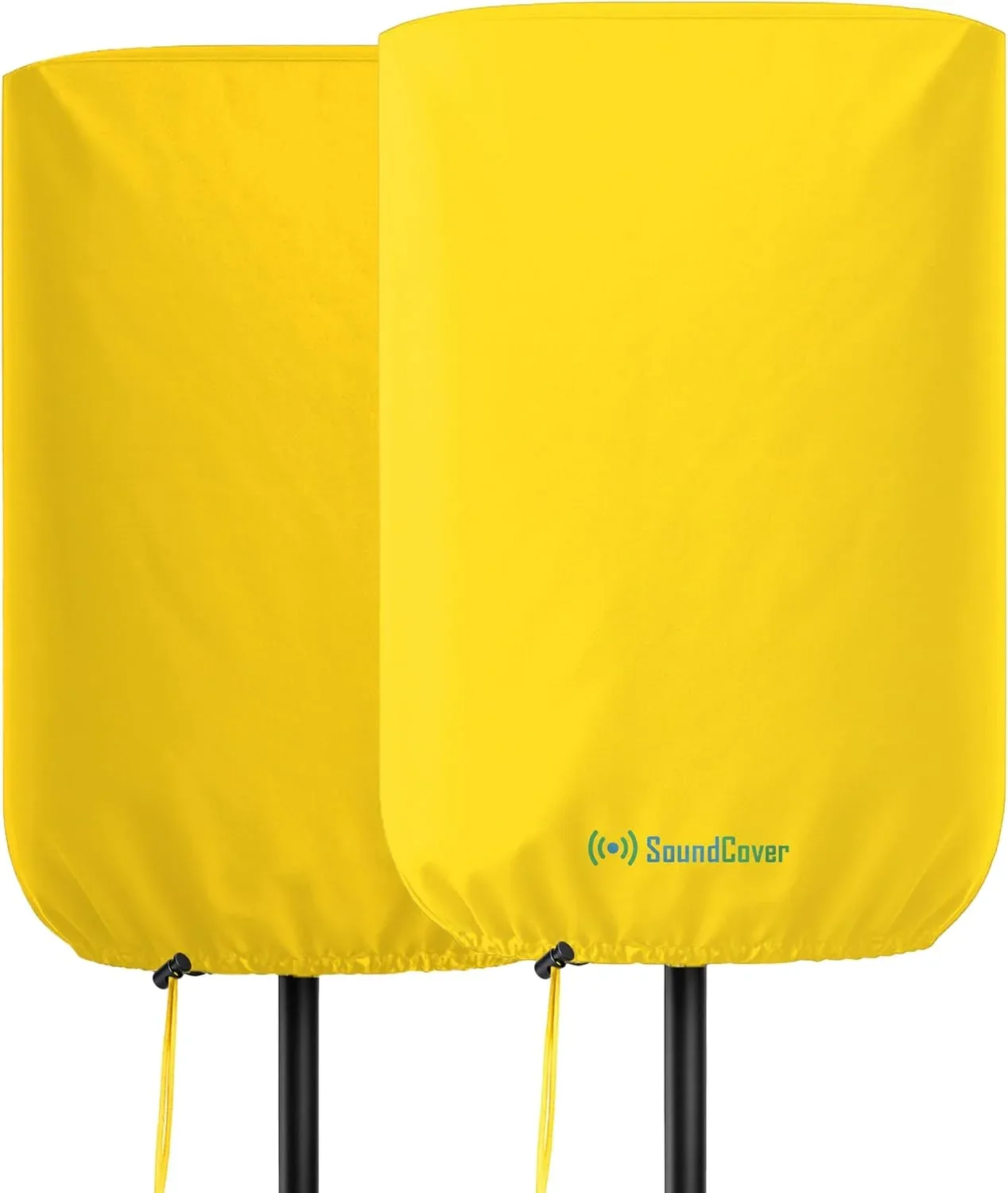 Funda protectora para parlante PA/DJ de 10" SoundCover 600D amarilla con bolsa de almacenamiento