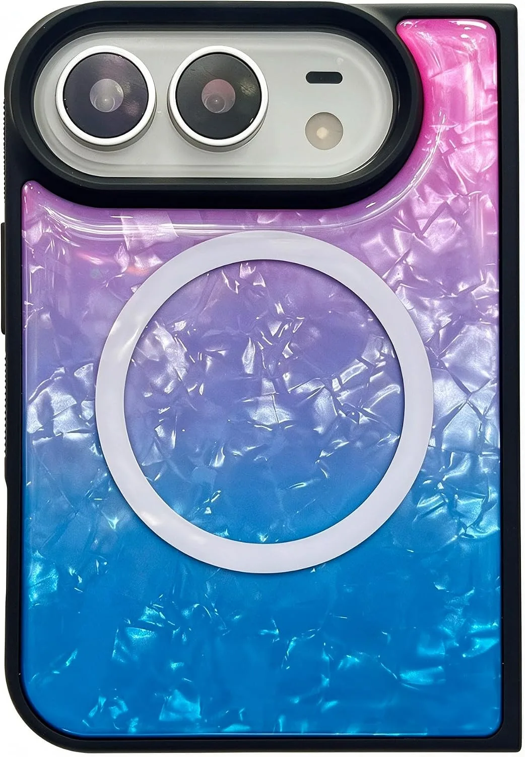 Losin for iPhone Duo Iridescent Purple Blue Shell Case