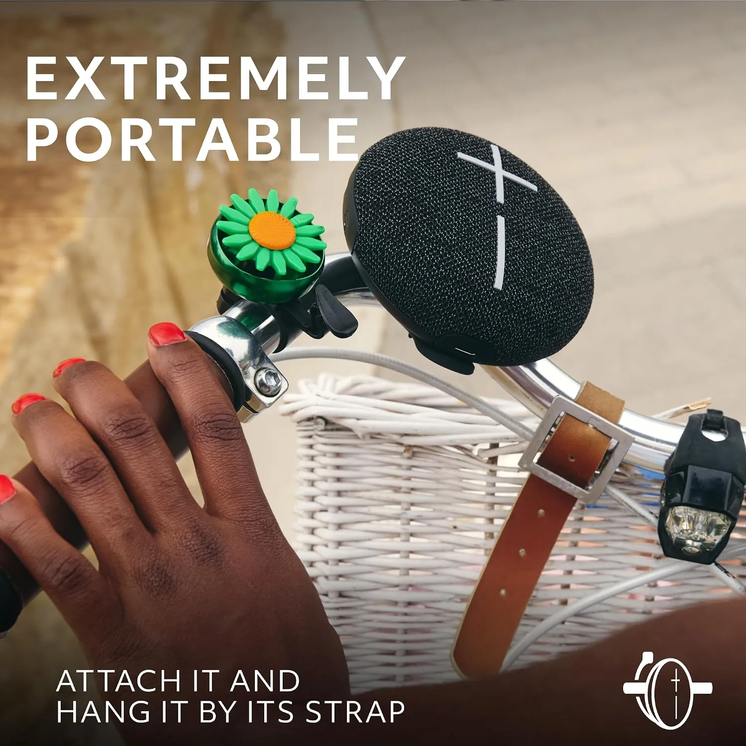 Ultimate Ears MINIROLL Waterproof Bluetooth Speaker - Gentle Black