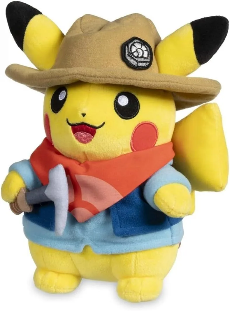 Pokémon Center Fossil Museum: Excavator Pikachu Plush