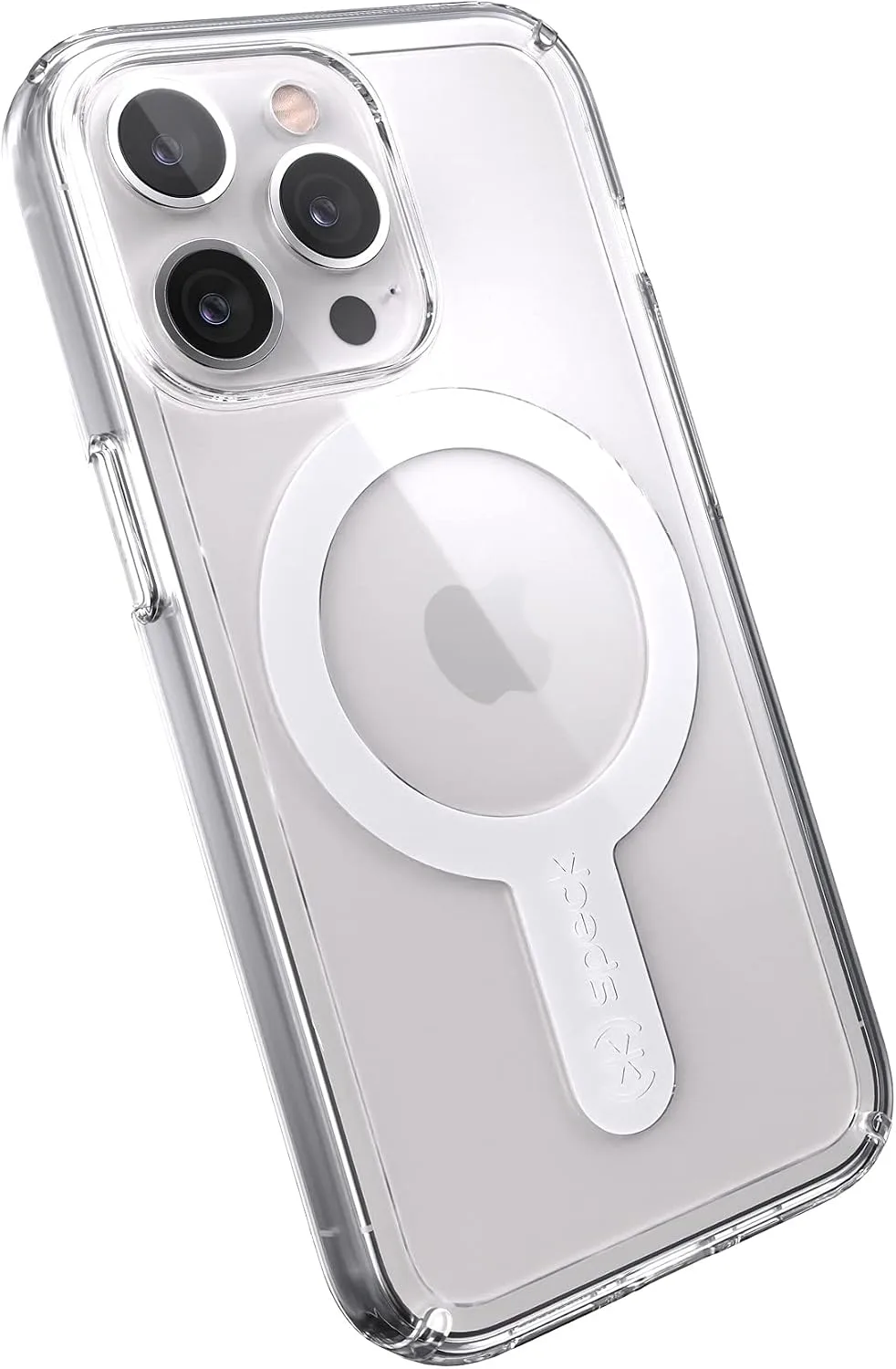 Speck MagSafe Case for iPhone 13 Pro - Drop & Camera Protection, Clear Phone Case, Wireless Charging Compatible - Clear/Clear