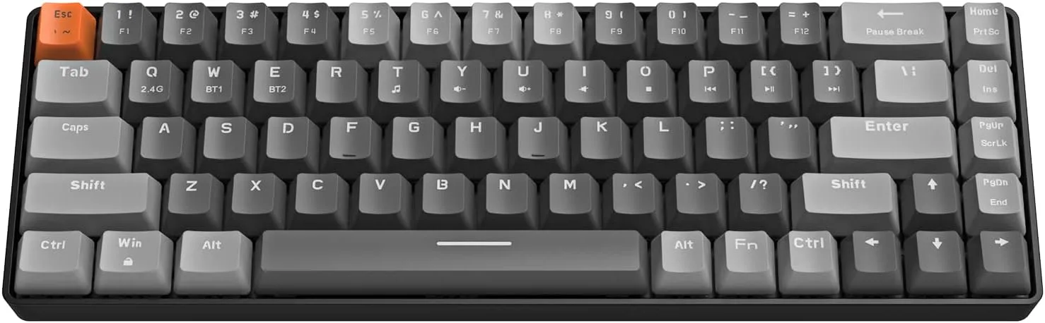 Teclado Gamer Mecánico Inalámbrico Magic-refiner RK68 68 Teclas Compacto