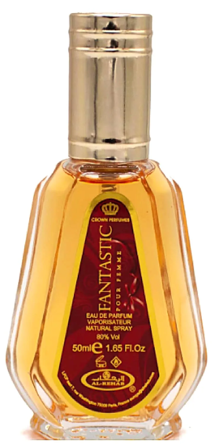 Al-Rehab Fantastic Eau de Parfum Spray for Women, 1.7 Ounce (Pack of 2)