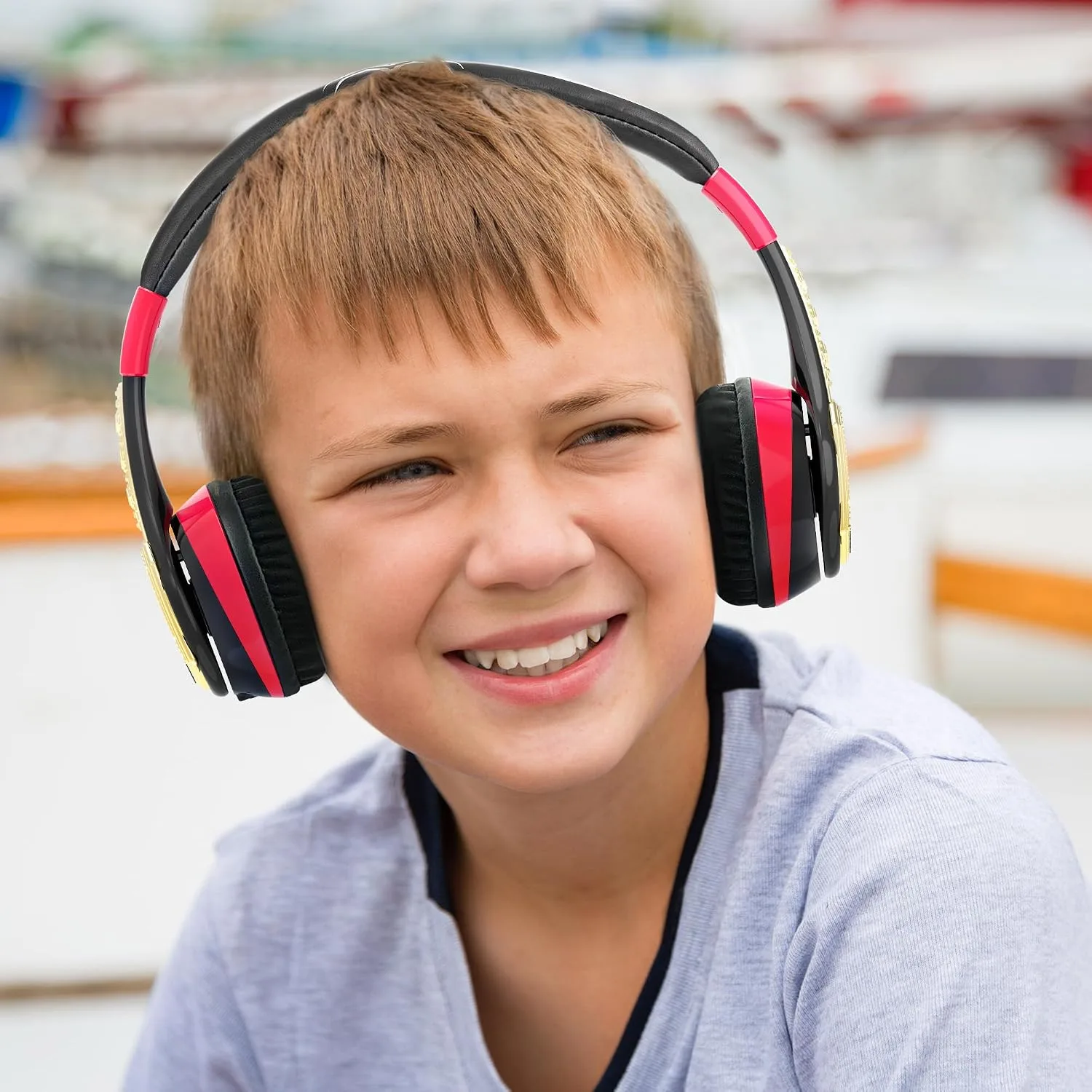WWE Bluetooth Headphones for Kids, Wireless Headphones for School