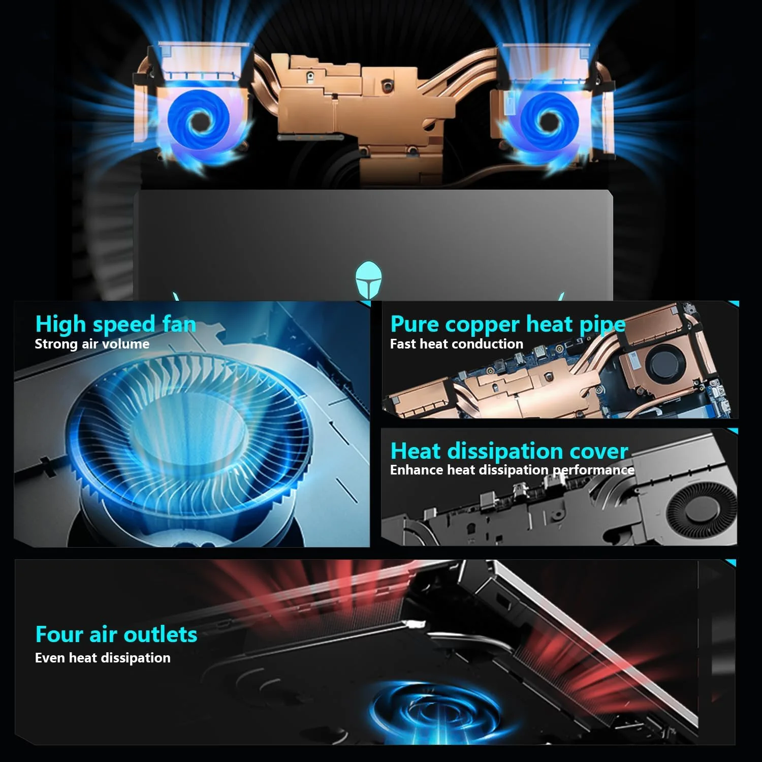 Thunderobot Storm 17 5060 Gaming Laptop, 17.3" QHD 165Hz 2K Display, Core i7-13620H, GeForce RTX 5060, 32GB DDR5 RAM, 1TB SSD, RGB Backlit Keyboard, Wi-Fi 6, Win11 Home