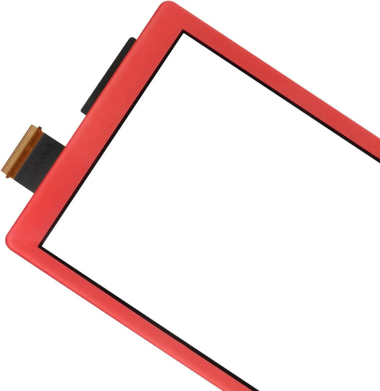 A-MIND for Nintendo Switch Lite Touch Screen Only，Front Touch Panel Replacement Parts Repair Set， with Free Tool Repair Kit + Screen Protector (Coral)