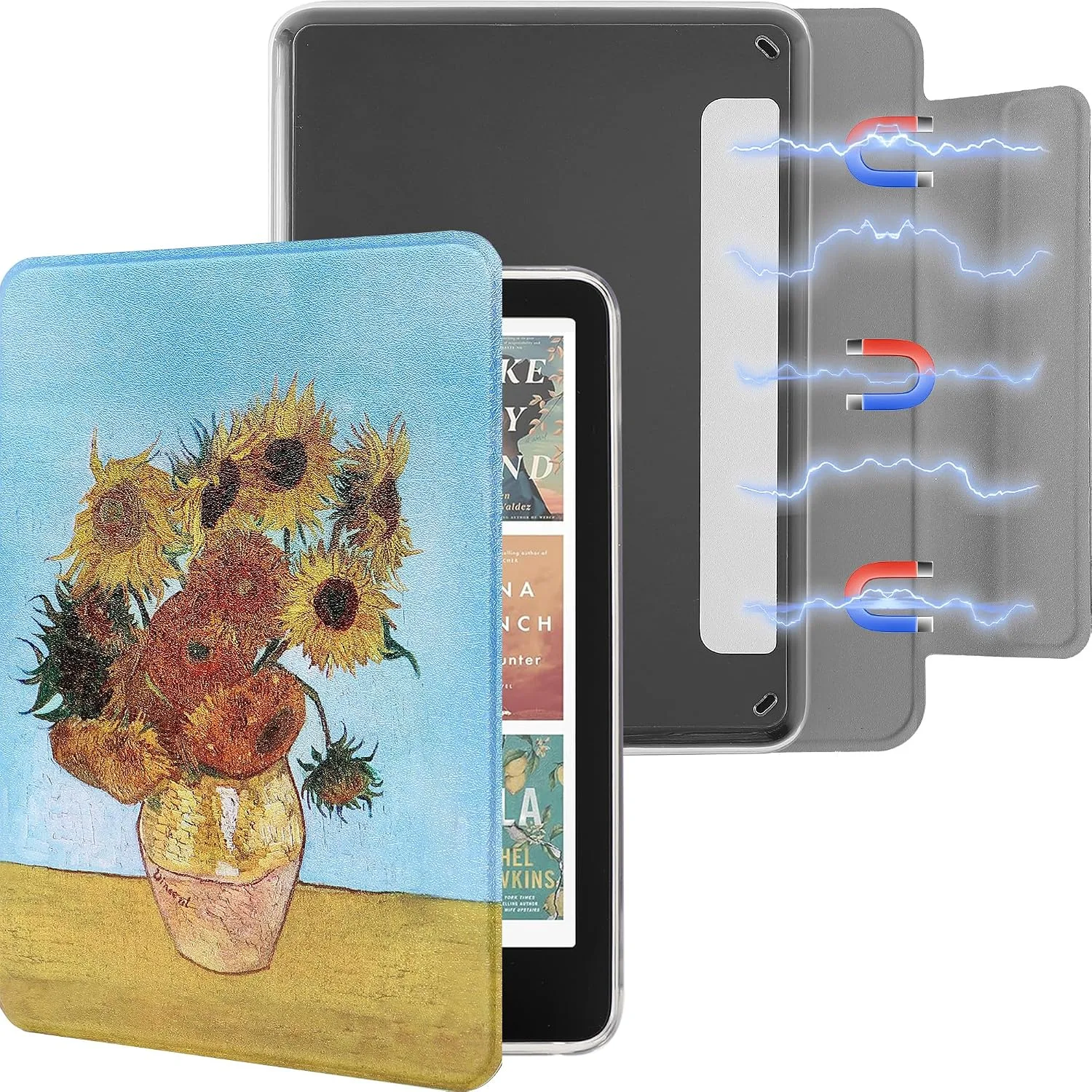 SESENSE Magnetic Case for 7'' Kindle Paperwhite 12th Gen 2024 & Colorsoft
