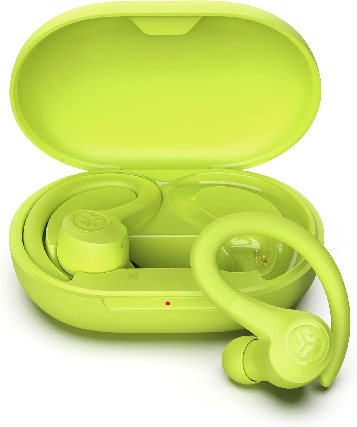 JLab, Go Sport+, True Wireless Workout Earbuds, Bluetooth Sport Earbuds, Clear Calling, Yellow