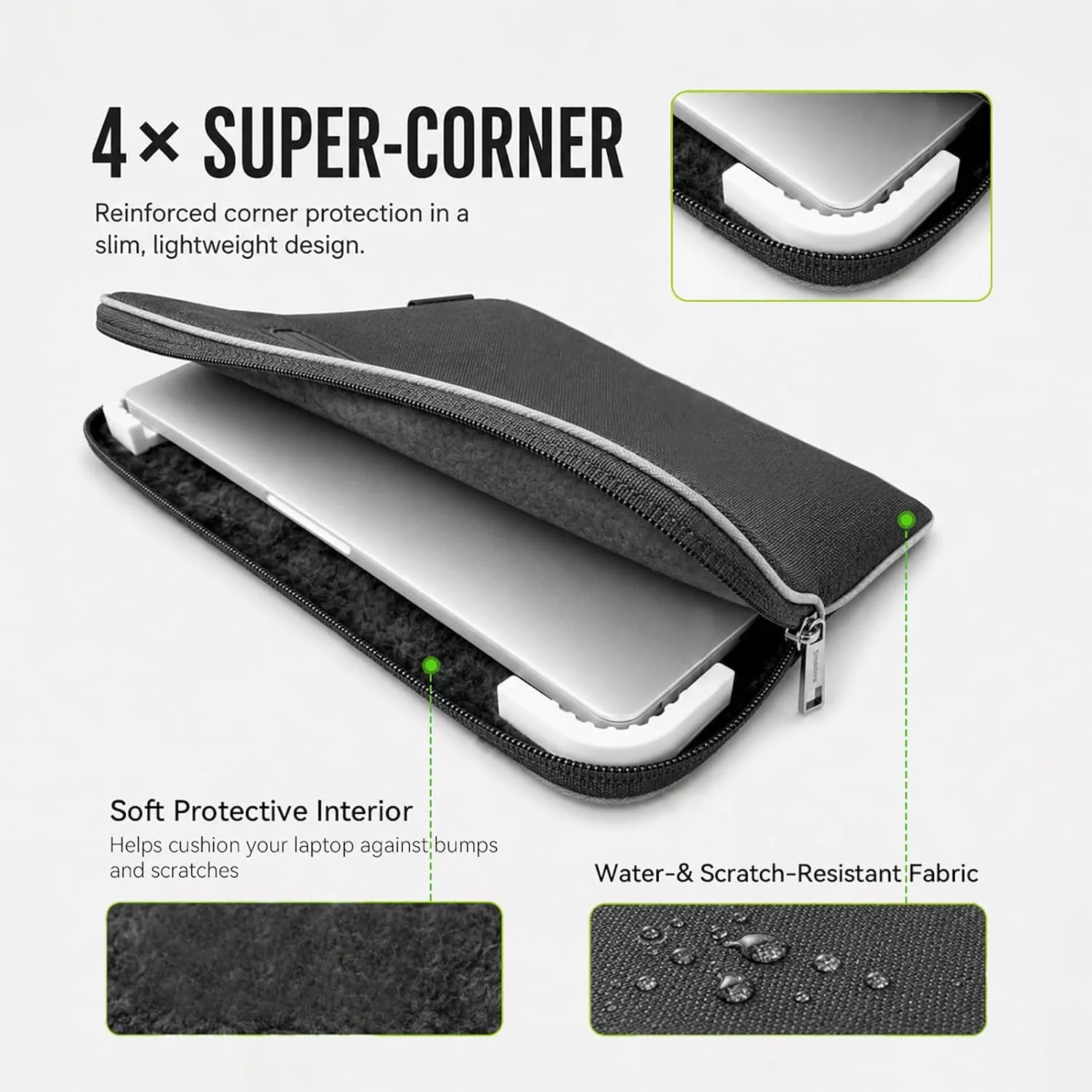 Smatree Laptop Sleeve for 15.6 inch GIGABYTE AORUS 15 9KF/9MF/9SF