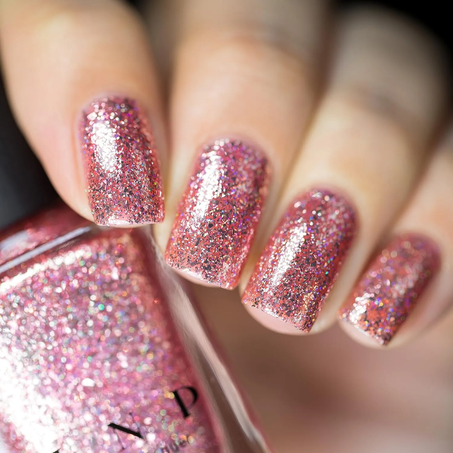ILNP Daydreamer - Carnation Pink Holographic Ultra Metallic Nail Polish
