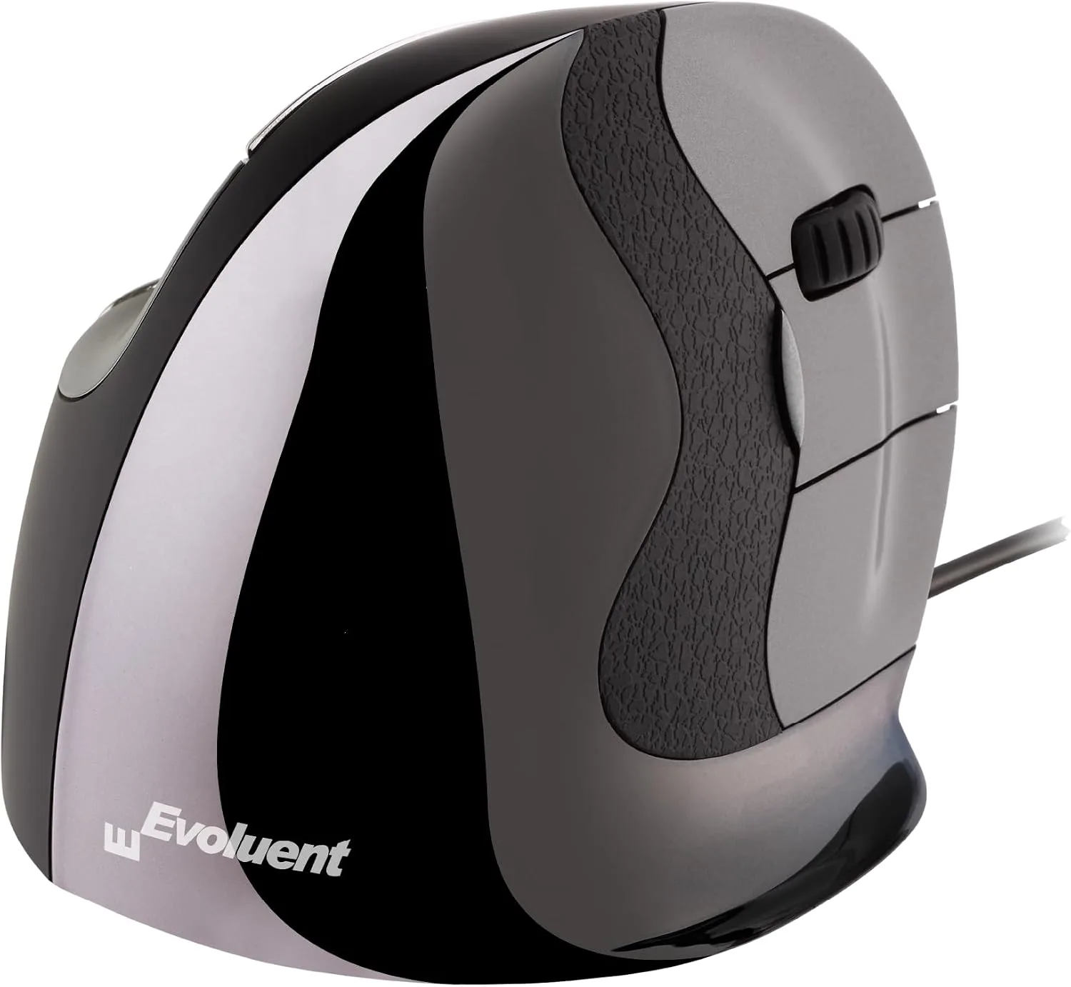 Mouse ergonómico Evoluent VMDL vertical cable USB para mano derecha grande rojo
