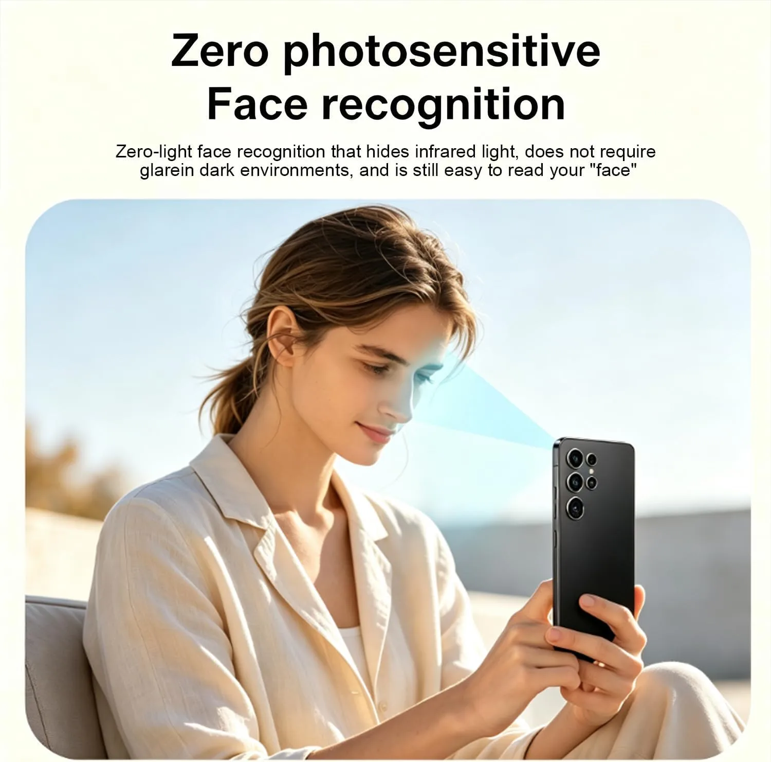 4G Smartphone Unlocked, 6.6" HD+ Display, 4GB+32GB Expandable to 256GB, Android 12, Dual Camera Dual SIM, Long Battery Life, Face ID, OTG, Type-C (Purple)