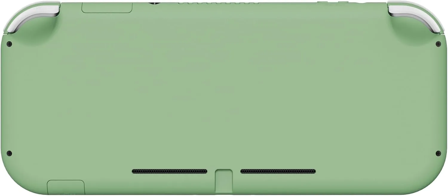 eXtremeRate Matcha Green DIY Replacement Shell for Nintendo Switch Lite, NSL Handheld Controller Housing w/Screen Protector, Custom Case Cover for Nintendo Switch Lite