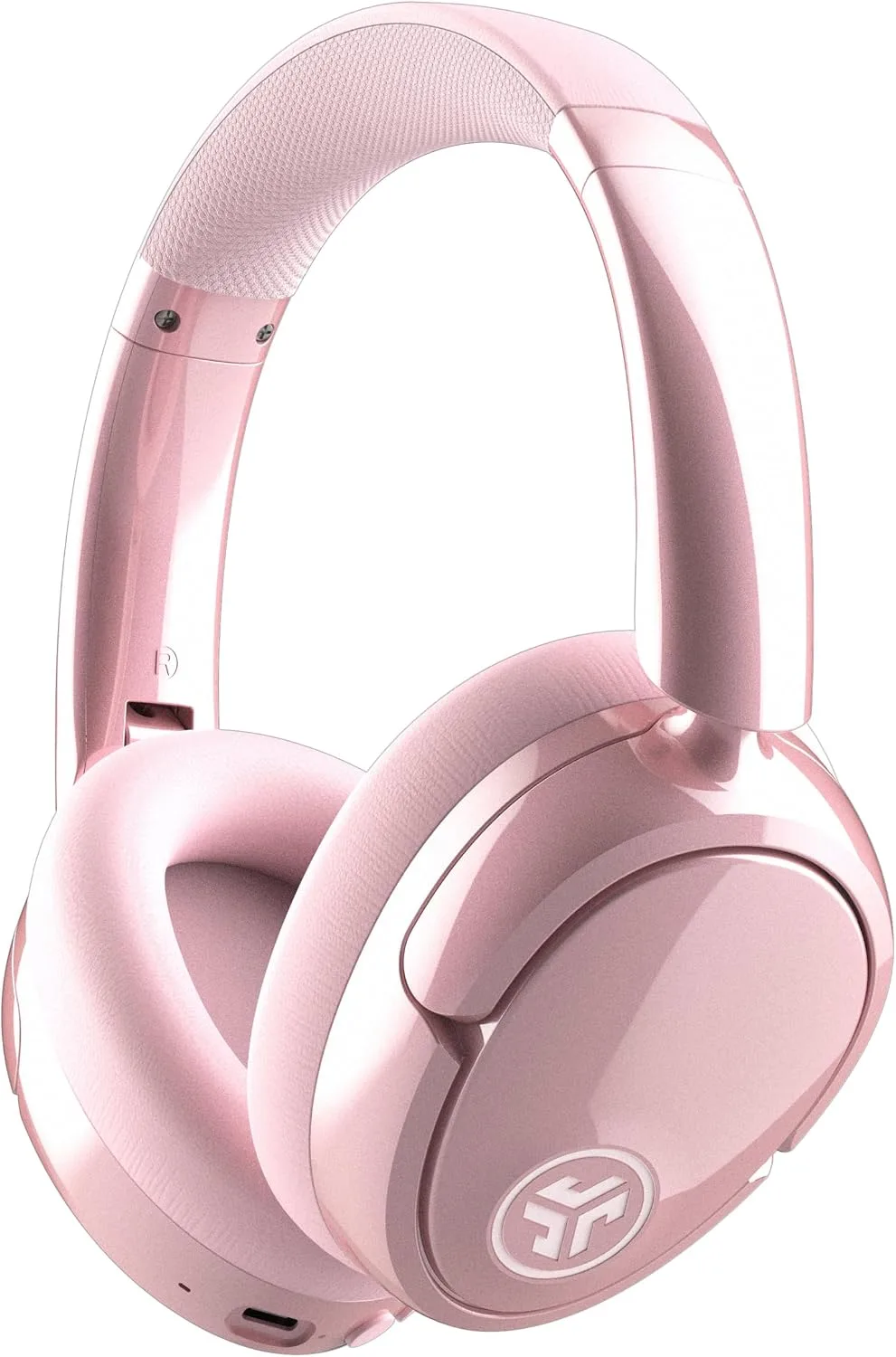 JLab JBuds Lux ANC Jelle Wireless Over-Ear Headphones, Blush Fund
