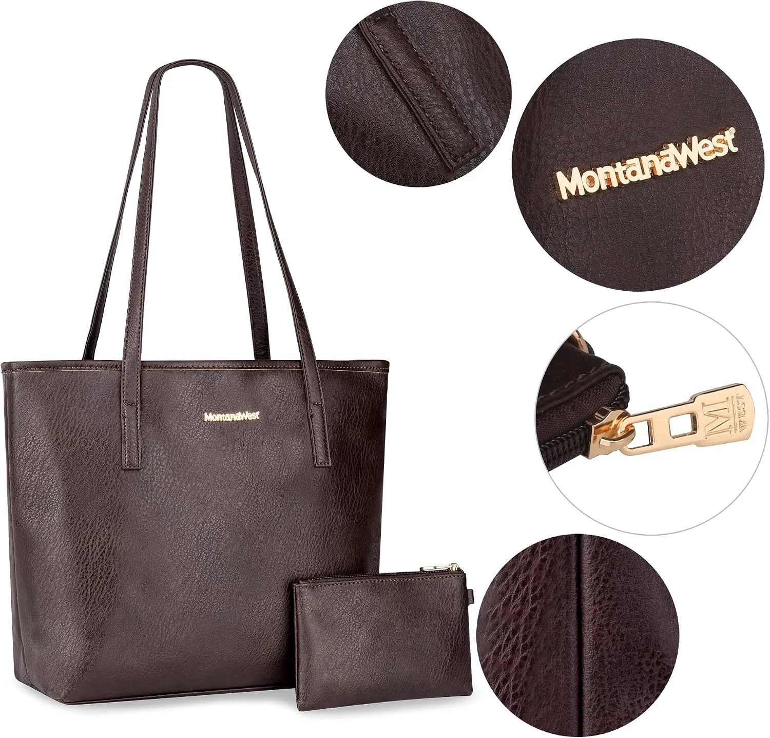 Montana West City Tote Bags Purses and Handbags for Women Causal Bag