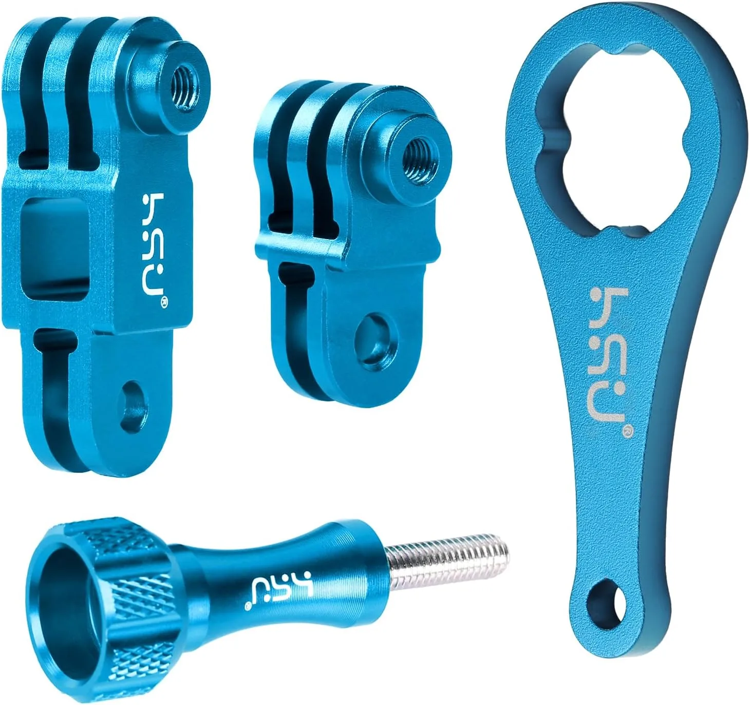 HSU Aluminum Alloy Metal Adjust Arm Straight Joints Mount