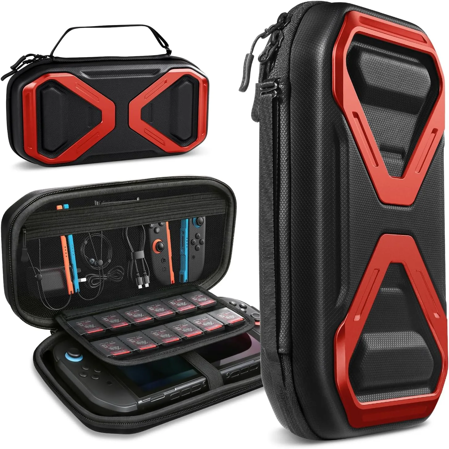 SUPCASE Pro Edition Carrying Case for Nintendo Switch 2 2025, Red