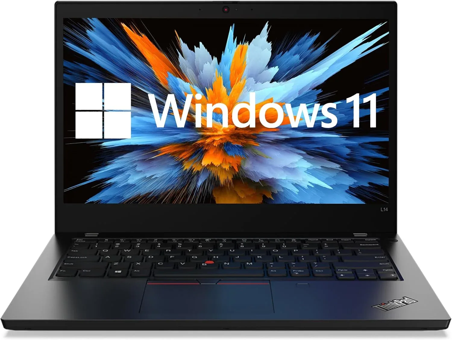 Lenovo ThinkPad L14 Laptop Computer Win11 Pro, 14in FHD(1920x1080) Laptop L14, Intel Quad Core i5-10210, 512GB SSD, 16GB RAM, HDMI (Renewed)