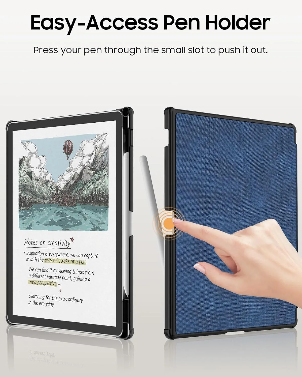 Fintie Slim Case for 11" Kindle Scribe 3rd Gen 2025 & Colorsoft, Indigo