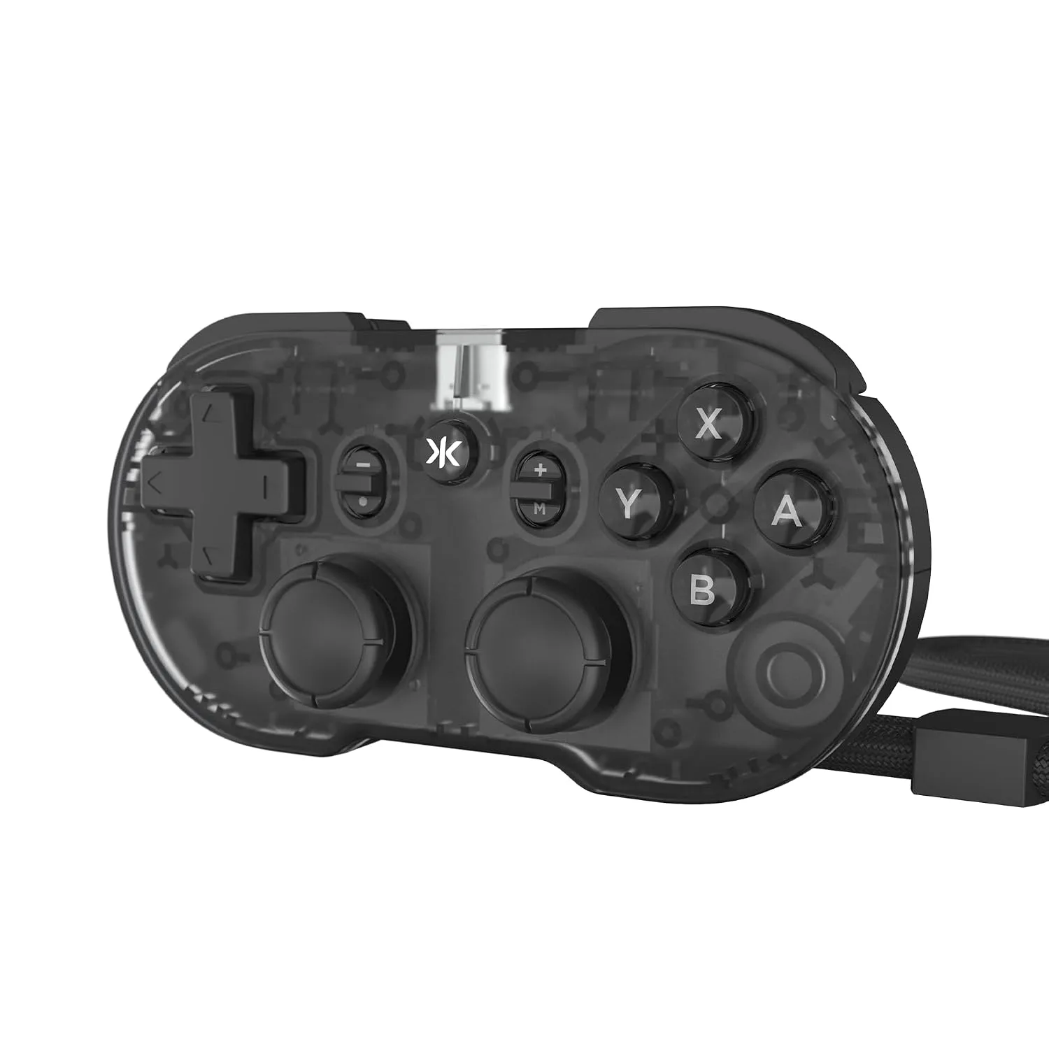 CRKD ATOM+ Wireless Mini Controller - Compatible with Nintendo Switch 2, Switch OLED, iOS, Android, PC & Smart TV - Smoke Black Edition