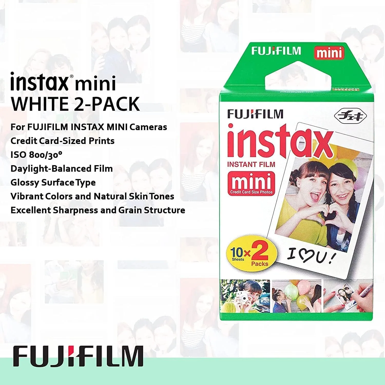 Fujifilm Instax Mini Link 3 Smartphone Printer Rose Pink + Fuji Film Value Pack (20 Sheets)+ Shutter Accessories Bundle, Incl. Protective Case, 20 Sticker Frames, USB Type C Cable