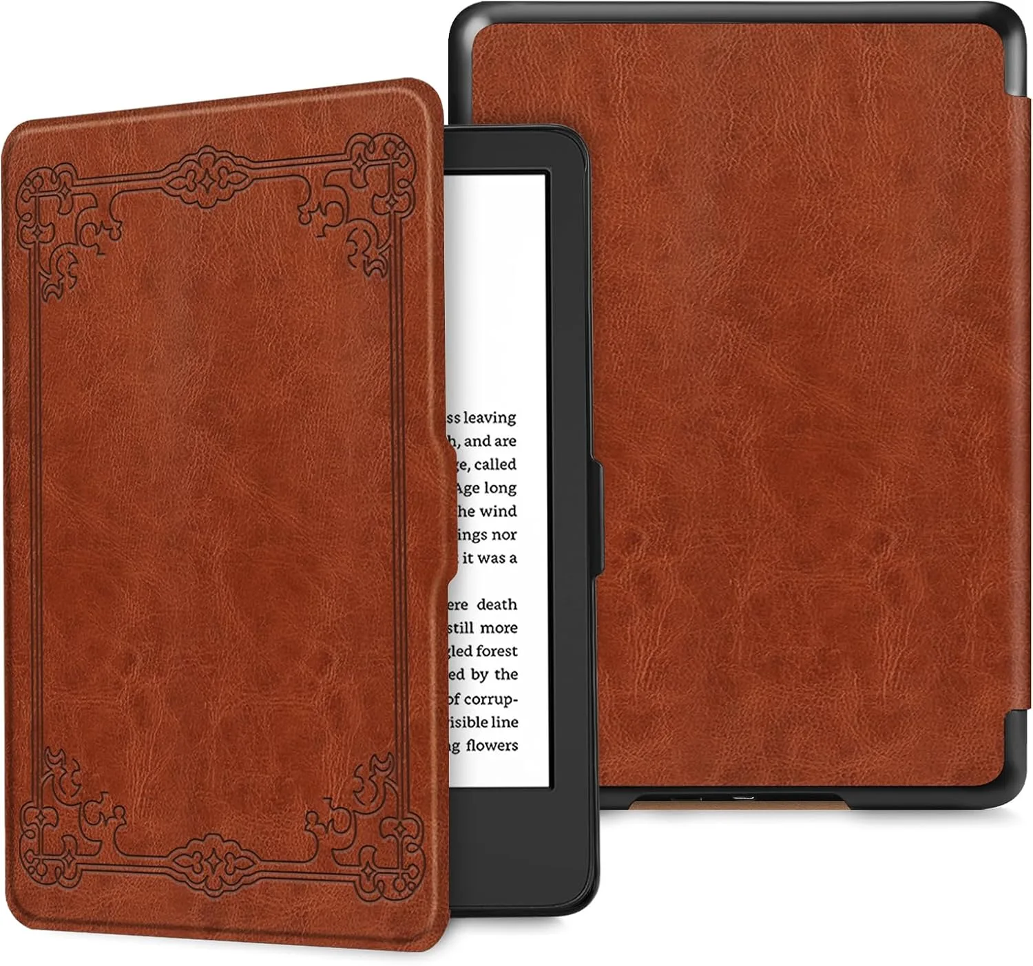 Fintie Slimshell Case for 6" Kindle 2024/2022 11th Generation, Brown