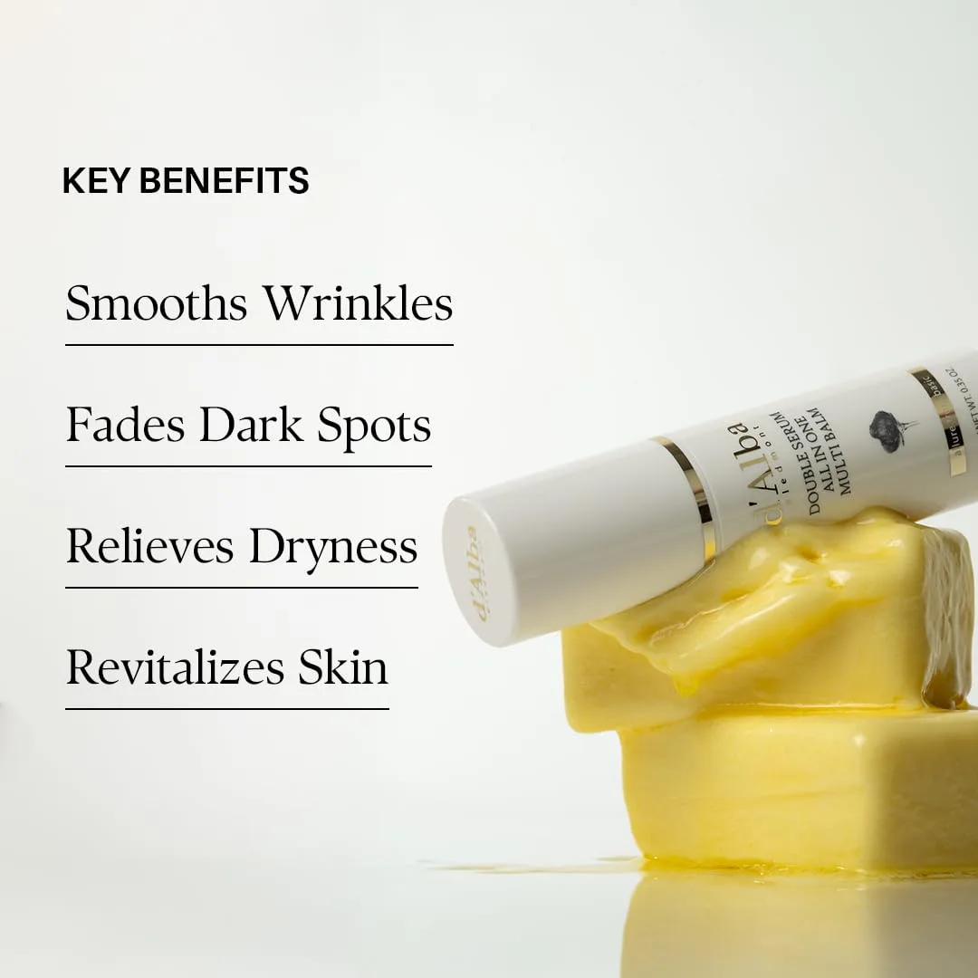 d'alba Piedmont White Truffle Double Serum All-in-one Multi Balm (0.35 oz)
