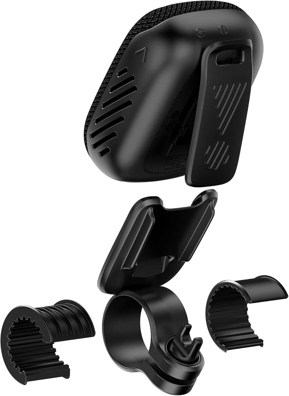 JBL Wind 3 S - Slim Handlebar Bluetooth Speaker, Black