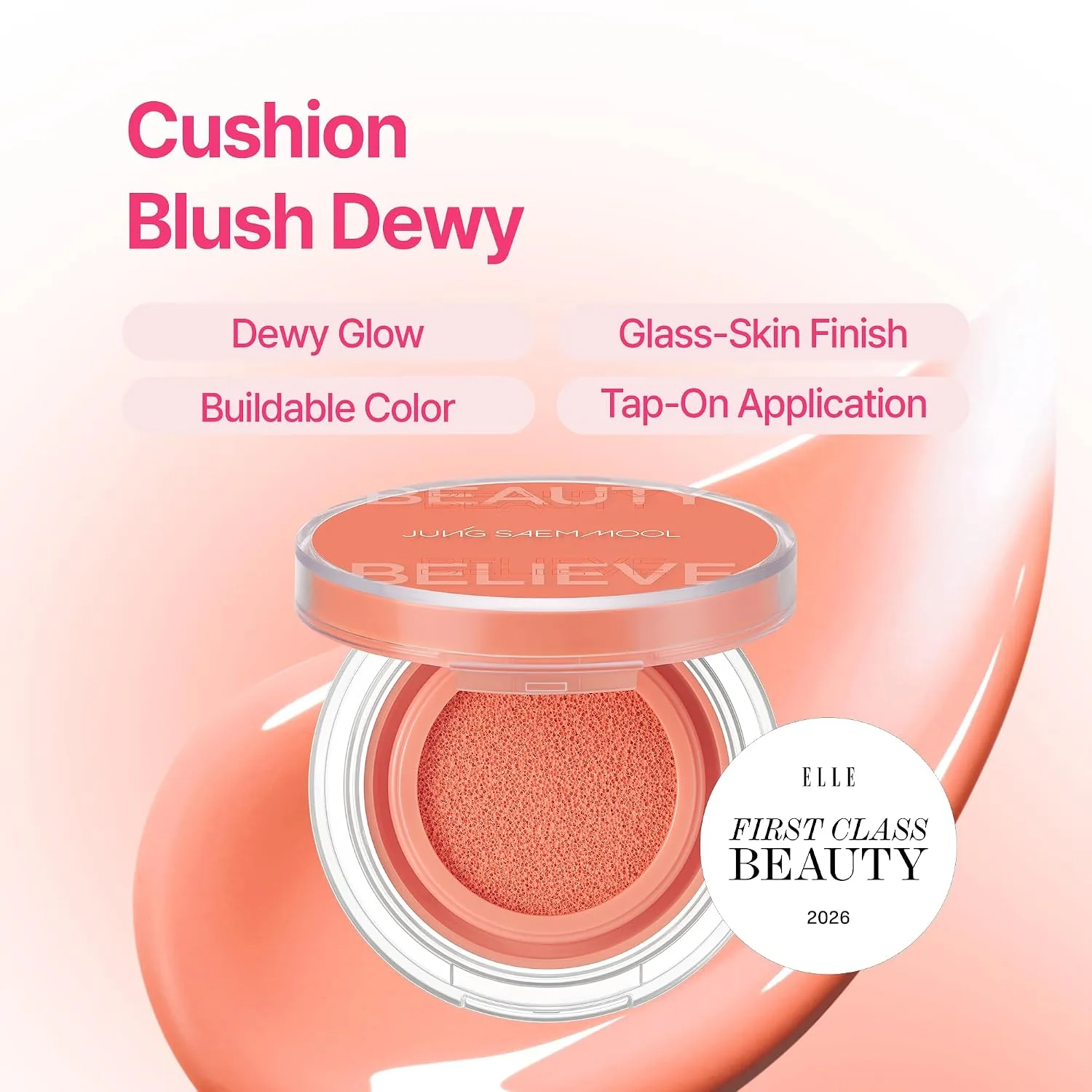 JUNG SAEM MOOL Artist Cushion Blush Dewy | Dewy Coral