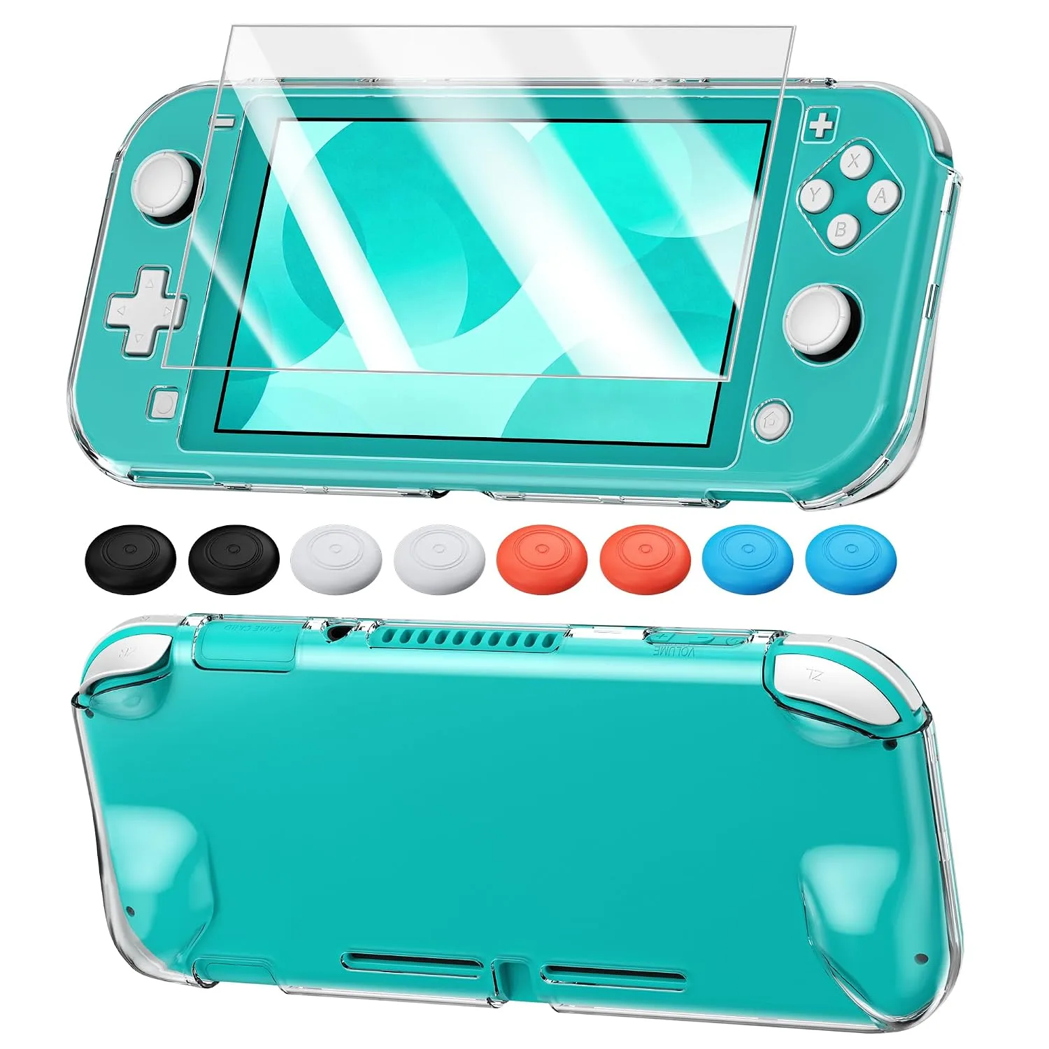 FYOUNG Switch Lite Cover Case,Crystal Hard Protective Shell for Switch Lite