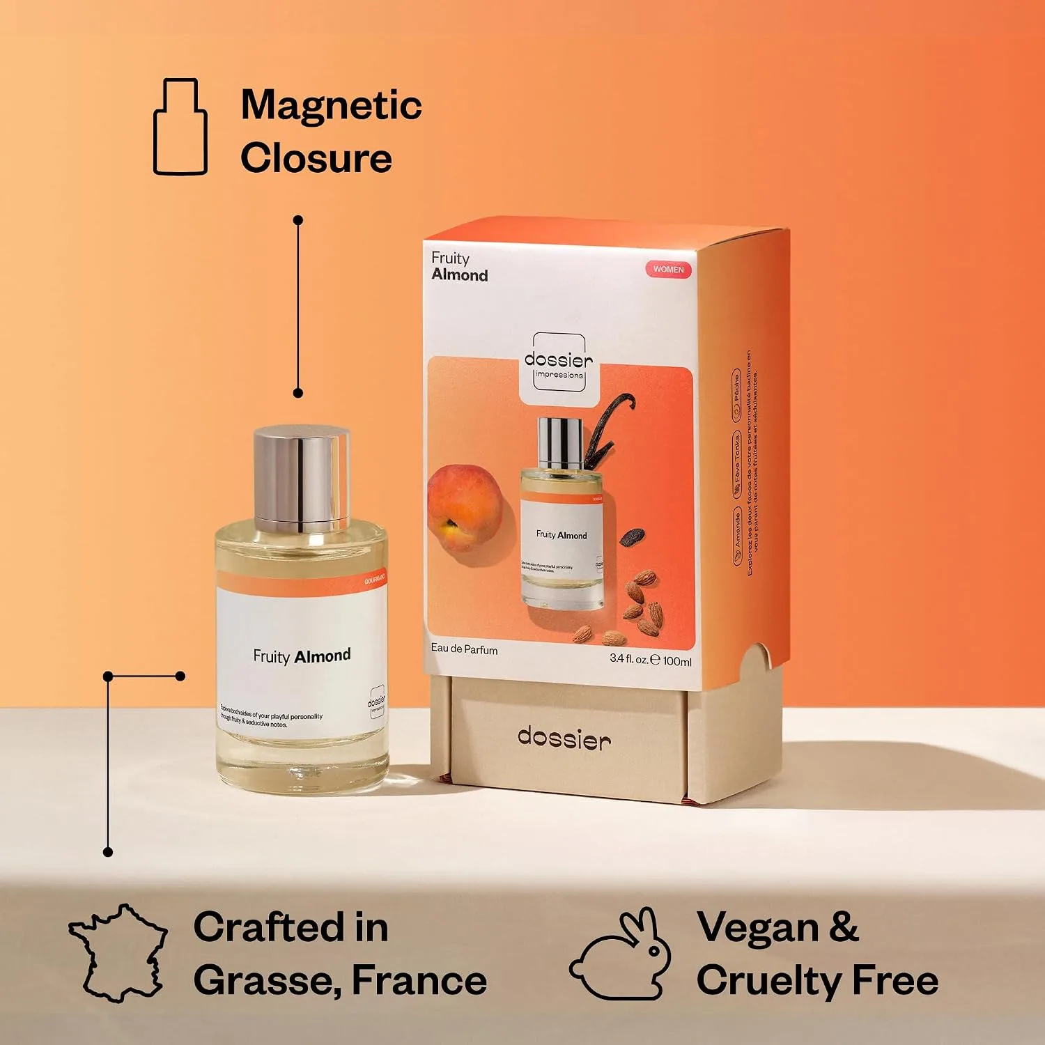 Dossier - Fruity Almond - Inspired by Good Girl - Women EDP