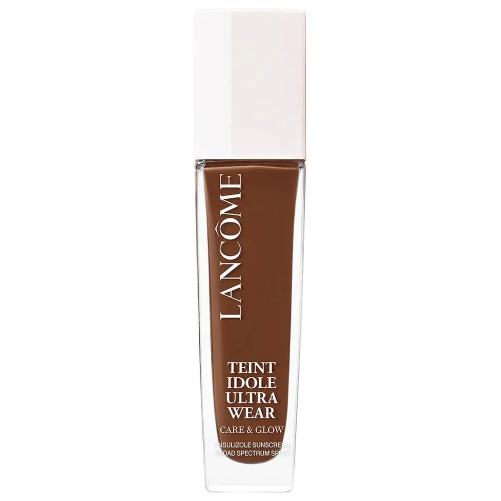 Teint Idole Ultra Wear Care & Glow Base con Ácido Hialurónico - 540C Deep with cool red undertones - 105W Fair with warm yellow undertones