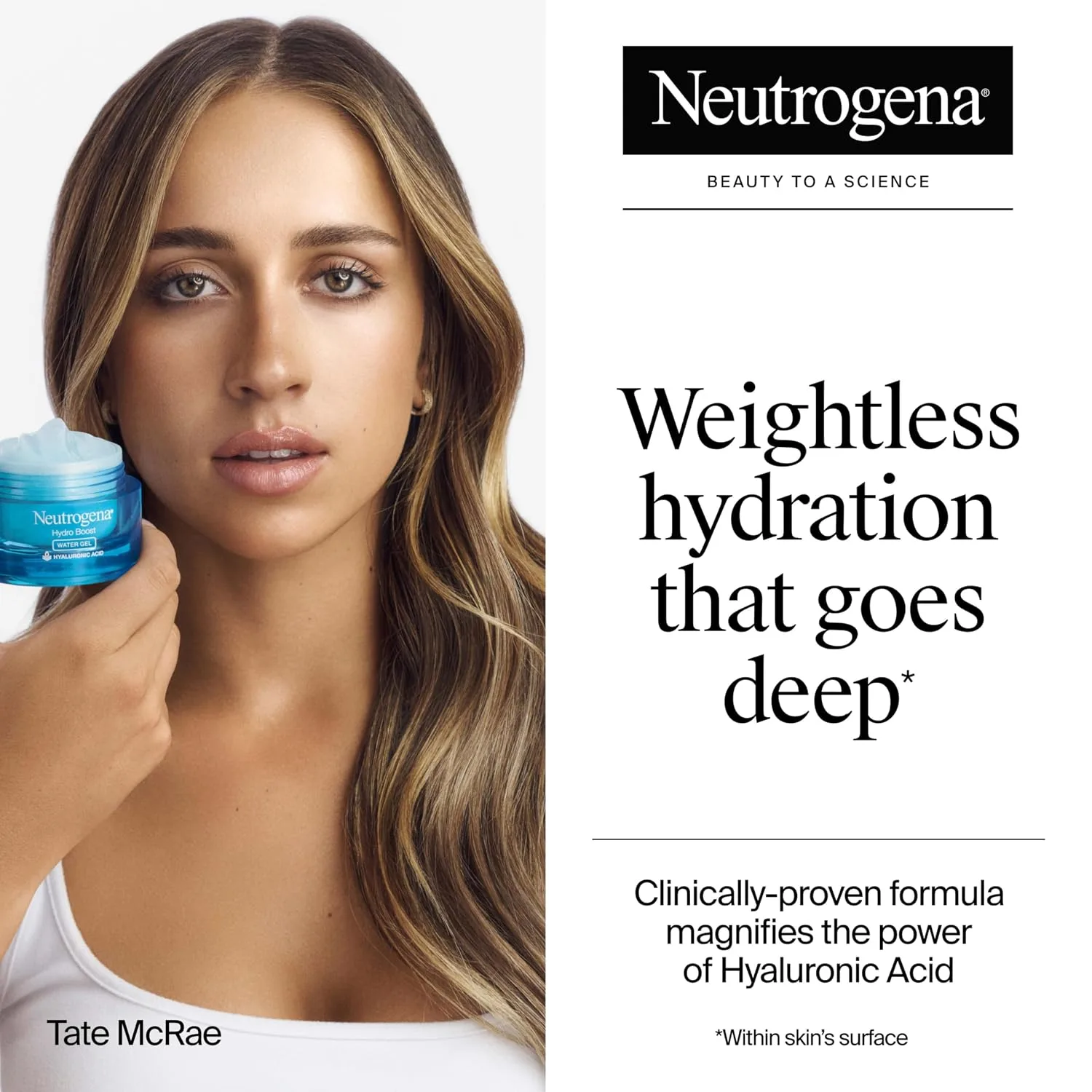Neutrogena Hydro Boost Water Gel Face Moisturizer Refill Pod, 1.7 oz